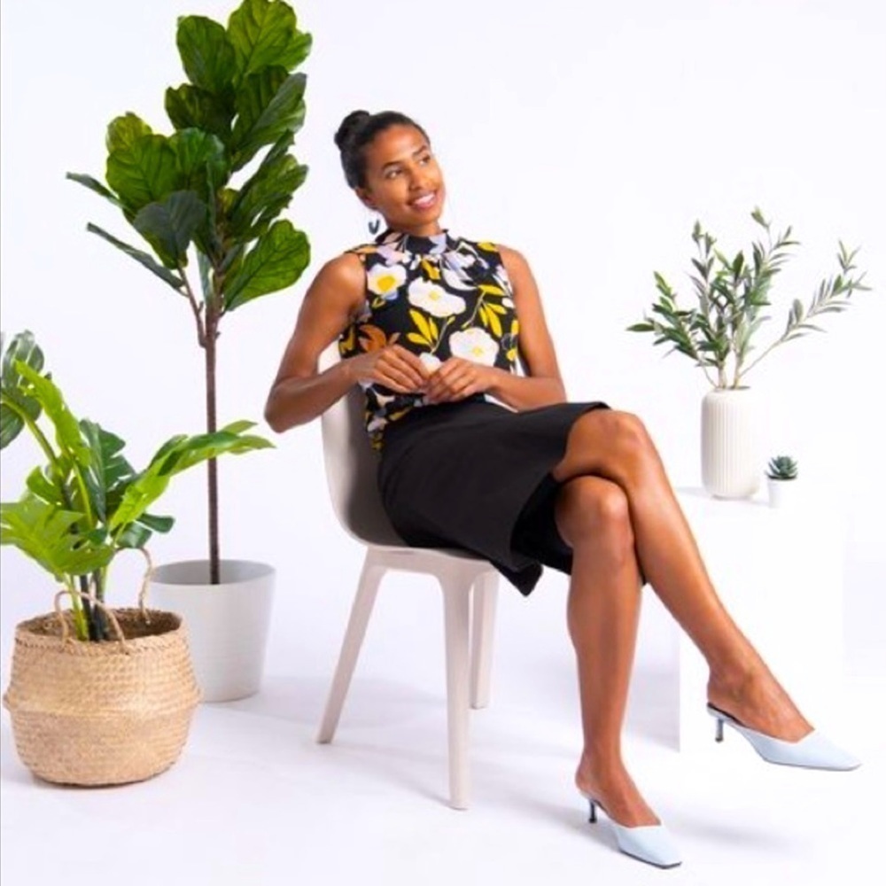 BETABRAND Work It Ponte Skort Black S